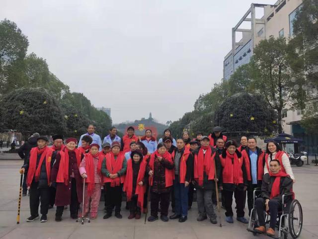 四川邻水县亿豪托老中心举办新春...